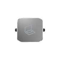 Clipsal Iconic, Styl Rocker, STUDY - Silver Shadow