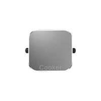 Clipsal Iconic, Styl Rocker, COOKER - Silver Shadow