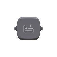 Clipsal Iconic, Essence Rocker, BED2 - Ash Grey