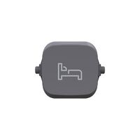 Clipsal Iconic, Essence Rocker, BED - Ash Grey
