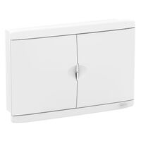 MAX9, Switchboard Enclosure, Type 2, 1 Row, 15 Ways, Flush Mounted