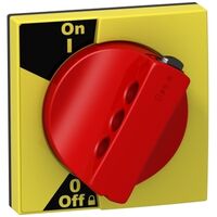 Acti9 iC60, Rotary handle, for iC60, red handle