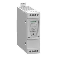 Phaseo ABL7 ABL8, Regulated Switch Power Supply, 1 or 2 phase, 100..500V, 24V, 3A