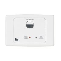 Medilec, Residual Current Circuit Breaker, 2 Pole, 20A, 10mA, Horizontal - White Electric