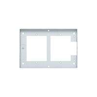 Medilec, Flush Mount Metal Plate, Wall Boxes, Grids, 2 Gang