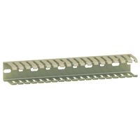 Spacial CRN, Cable duct, 75 x 50 mm, without cover, grey