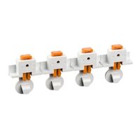 Acti9 C60H-DC C60PV-DC, Screw shields, for C60 I, NA ID, set of 2
