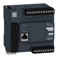 Modicon M221, Logic controller, 16 IO transistor PNP