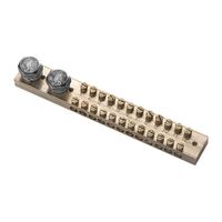 Clipsal - Max 4, Link bar, 165 A 12 hole length 138 mm 2 hexagon head