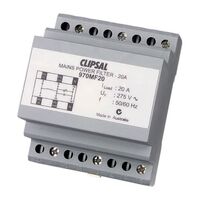 Clipsal - Max 4, Mains rated filter, 20 A 250 V 2 module