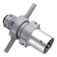 Metal Clad, Multi Phase Plug, 500V, 160A, 5 Round Pin