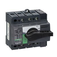ComPact, Switch disconnector, Compact INS63 , 63 A, standard version with black rotary handle, 3 poles