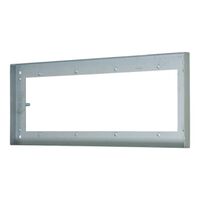 Medilec, Flush Mount Metal Plate, Wall Boxes, Grids, 4 Gang