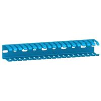 Spacial CRN, Cable duct, 90 x 30 mm, without cover, blue