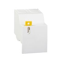 Acti9 iC60, Terminal shield, 2 poles, 36 mm, for iC60, iID, Reflex iC60, iSW-NA