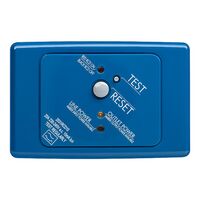 Medilec, Residual Current Circuit Breaker, 2 Pole, 20A, 10mA, 250V, Horizontal - Dark Blue
