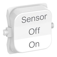 Pro Series, Rocker Toggle, 3-pos SENSOR-ON-OFF - Extra Vivid White