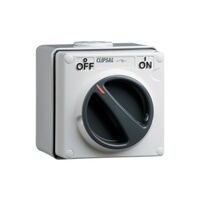 Clipsal - 56 Series, Surface Switch, 1 Gang, 1 Pole, 250VAC, 32A - Grey