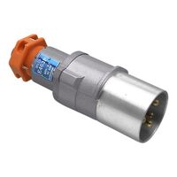 Metal Clad, Extension Socket, Multi Phase, 500V, 63A, 4 Round Pins