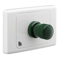 Medilec, Equipotential Earthing Stud, Horizontal Mount, 1 Gang - White Electric