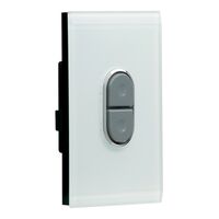 Saturn Series, Flush Switch, 1 Gang, 250V, AC,45A, push-button - Ocean Mist