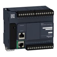 Modicon M221, Logic controller, 24 IO transistor PNP Ethernet