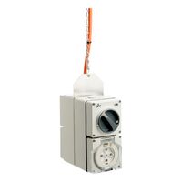 Clipsal - 56 Series, Switched Pendant Outlet Kit, (suits 2 x 56C)