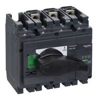 ComPact, Switch disconnector, Compact INS250 , 250 A, standard version with black rotary handle, 3 poles