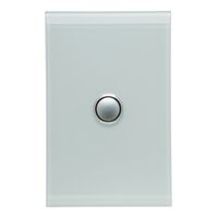 Saturn Series, Switch Cover, 1 Gang - Horizon Black