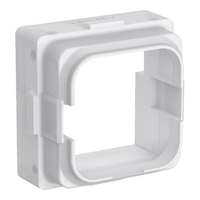 Clipsal Iconic, Adaptor RJ Systimax AT&T, 10 Pack - Translucent