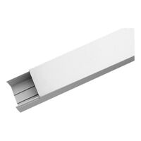 Clipsal - Cable Management, Maxi Duct, PVC, 4 Metre Lengths, 100 x 50mm - Grey