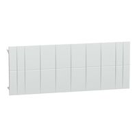 MAX9, Pole Filler, Blank, 8 Module, White