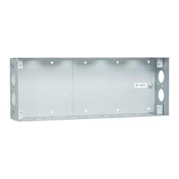 Medilec, Flush Mount Metal Plate, Wall Boxes, 4 Gang, Wall Box