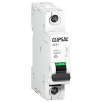 Clipsal - Max 4, Miniature Circuit Breaker, 1 Pole, 1 Module, 18mm, 240V, 63A, 10kA