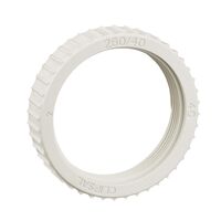 Clipsal - Cable Management, Screwed Lock Ring, PVC, 40mm - Grey