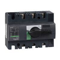 ComPact, Switch disconnector, Compact INS100 , 100 A, standard version with black rotary handle, 3 poles