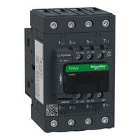 TeSys D, Contactor, TeSys Deca, 4P(4 NO), AC-1, 0 to 440V, 80A, 24V DC standard coil