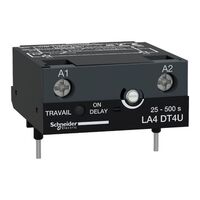 TeSys D, Electronic timer module, type on delay 25...500 s, 24...250 V DC/AC