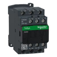 TeSys K, Control Relay, 3NO+2NC, 0 to 690V, 24VDC low consumption coil, screw clamp