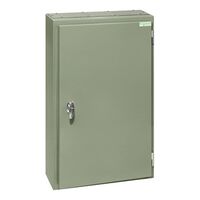 Acti9, MD Encapsulated distribution board, 36 poles, 250A main switch, 18mm, IP56, grey