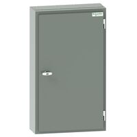 Acti9, MD Isobar standard distribution board, 48 poles, 160A main switch, 18mm, IP56, grey