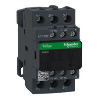 TeSys D, Contactor, 3P(3 NO), AC-3/AC-3e, 0 to 440V, 32A, 120VAC 50/60Hz coil