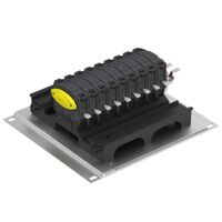 Acti9, Panel Fixing Pan Assembly, 4 ways TP&N