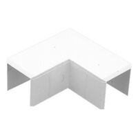 Clipsal - Cable Management, Flat Elbow, 16 x 16mm - White Electric