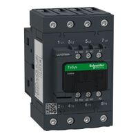 TeSys D, Contactor, TeSys Deca, 4P(4 NO), AC-1, 0 to 440V, 80A, 48V AC 50/60Hz coil