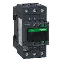 TeSys D, Contactor, TeSys Deca, 3P(3 NO), AC-3/AC-3e, 0 to 440V, 50A, 100 to 250VAC/DC coil, EverLink