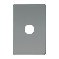 Classic C2000 Series, Switch Plate Cover, 1 Gang - Black