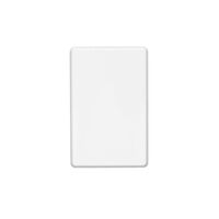 Classic C2000 Series, Switch Plate Cover, Vertical Mount, Blank - Black