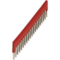 Linergy, Plug-in bridge, Linergy TR, 20 points, for 4mm² terminal blocks, red, 20 way, set of 10
