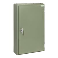 Acti9, MD Encapsulated distribution board, 48 poles, 160A main switch, 18mm, IP56, grey
